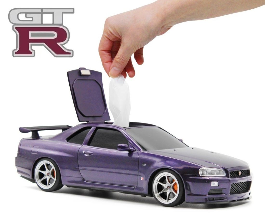 【新色】スカイライン GT-Rのウェットティッシュケースのパープルが予約開始!