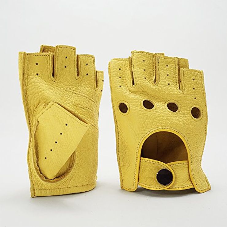 HK ディアスキン ライディング レザーグローブ