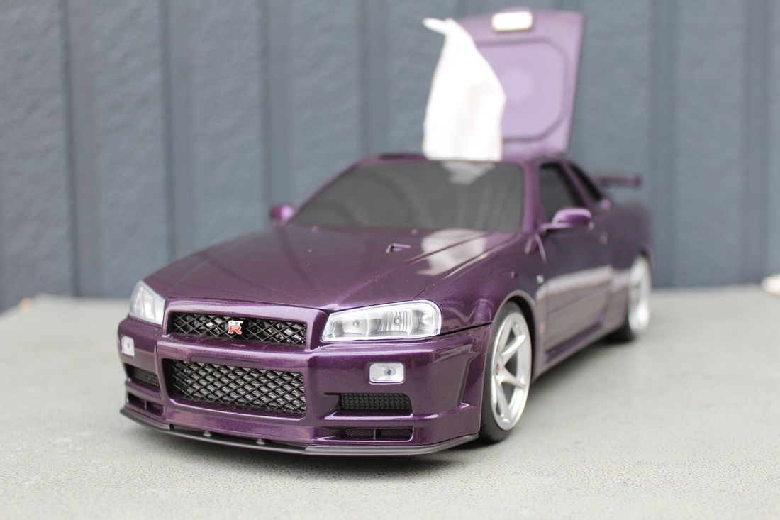 【新色】スカイライン GT-Rのウェットティッシュケースのパープルが予約開始!