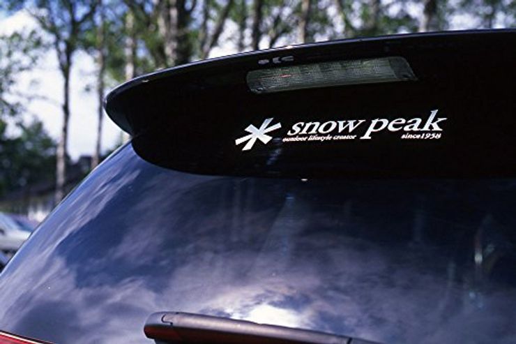 スノーピーク(snow peak) ロゴステッカー