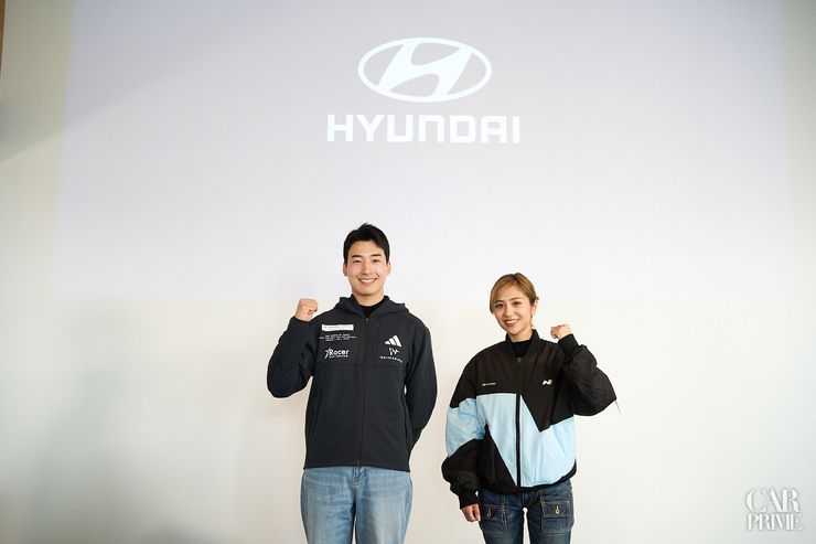 ヒョンデが本気でEVレースに挑む——織戸茉彩をアンバサダーに迎え、2026年モータースポーツ戦略を始動