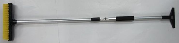 コンパル アルミスノーブラシE型 伸縮式73~120cm