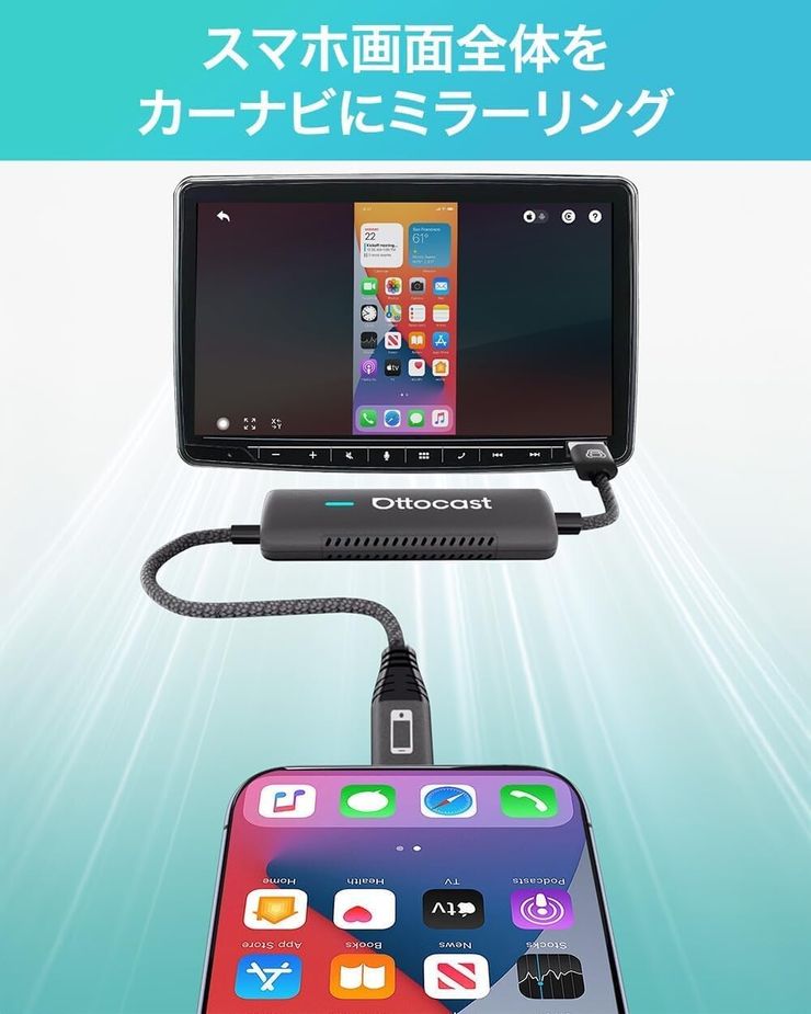 オットキャスト ミラータッチ OTTOCAST Mirror Touch
