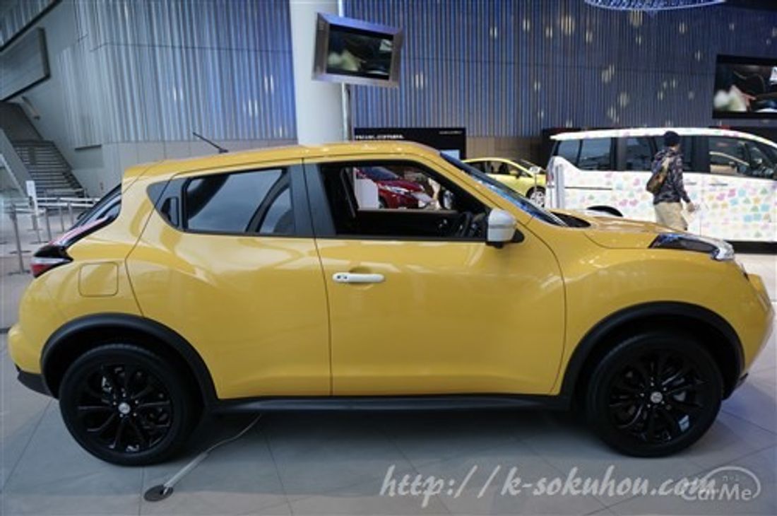 どのくらい違う クロスビーとジュークのサイズ比較の写真 7枚目