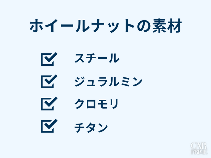 ホイールナット　おすすめ