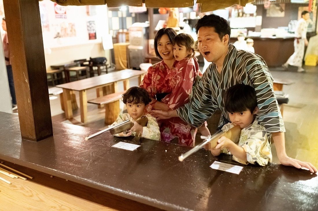 【吉祥の夏祭り】家族で伊豆へ♪ つるやの熱い夏がやってくる☆かき氷、縁日遊び、温泉卓球、キッズアメニティetc.