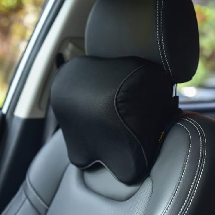 ネックパッド 車 クッション（ブラック）