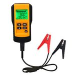 ADPOW バッテリーテスター バッテリーチェッカー バッテリー診断機 12V蓄電池用 LCD バッテリーアナライ...