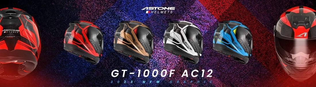フランスデザインのASTONE（アストン）ヘルメット、カーボン素材のシェルを使った人気の「GT-1000F カーボン」…