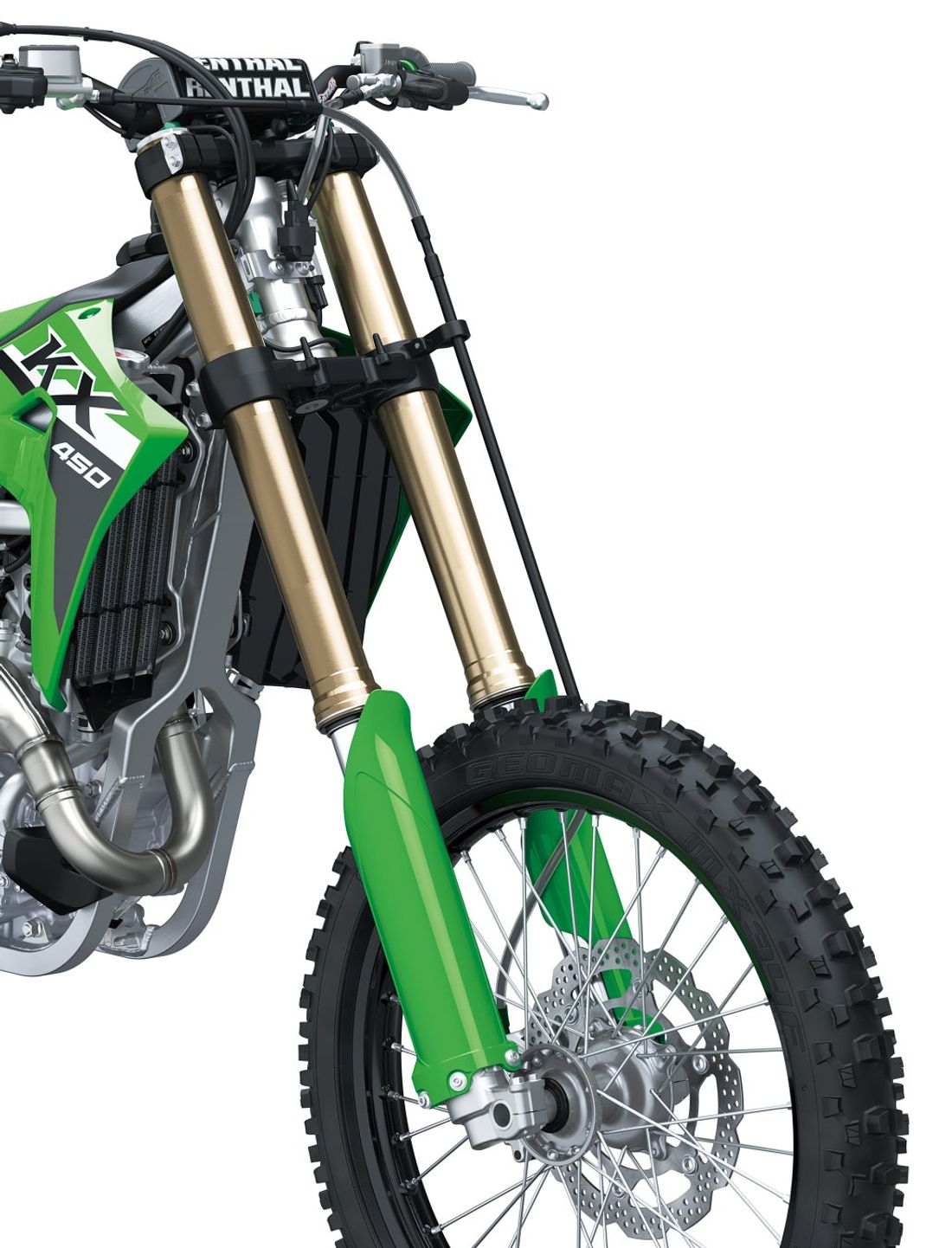 カワサキから5年ぶりのフルモデルチェンジとなった2024年モデル「KX450」「KX450X」の詳細情報を公開!