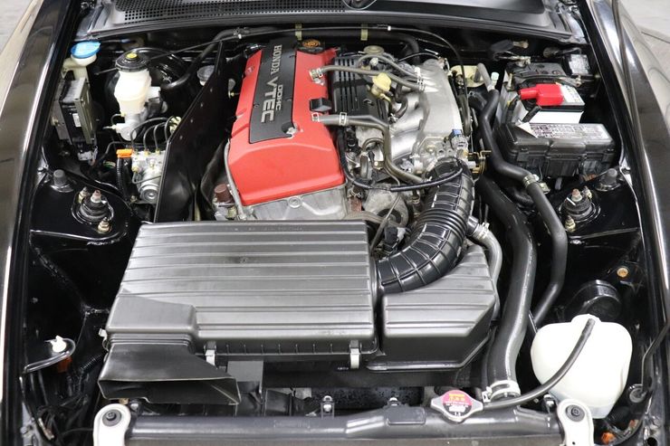 H.16(2004)年 ホンダ S2000 2.0 1オーナー 鈴鹿モデル タンカラーシート ブラック 走行56,700