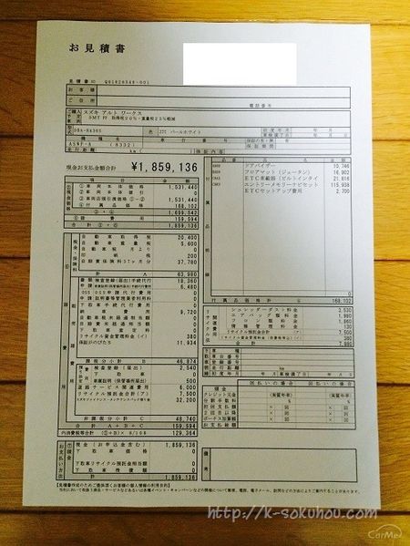 アルトワークスの見積もりを暴露 値引き額はいくらだった 車ニュース 中古車情報 中古車検索なら 車選びドットコム 車選び Com アルトワークスの見積もりを暴露 値引き額はいくらだった 車ニュース 中古車情報 中古車検索なら 車選びドットコム 車選び Com