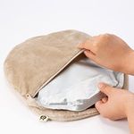 蓄熱式 エコ湯たんぽ  シルキーベージュ EWT-2162BG