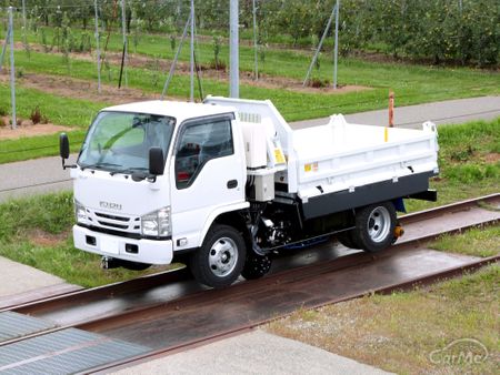軌陸車 三輪ダンプ