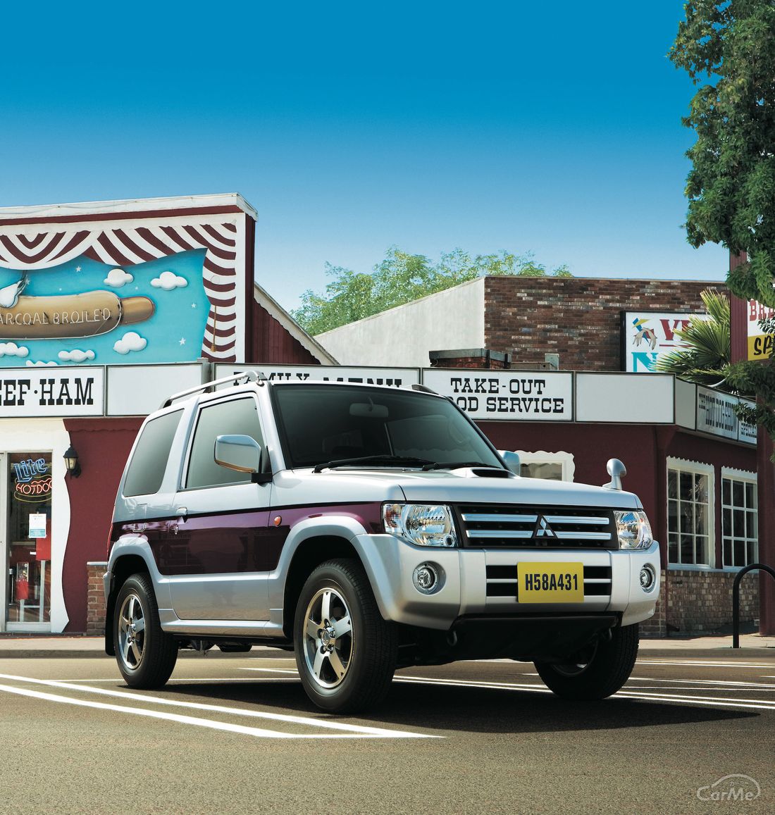 三菱 2代目パジェロミニ Aba H58a Aba H53a型 の便利なオプションを紹介 見た目を向上させるオプションが豊富