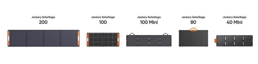 Jackery初！太陽光の力で移動中でも発電できるD.I.Yソーラーパネル「Jackery SolarSaga 100…