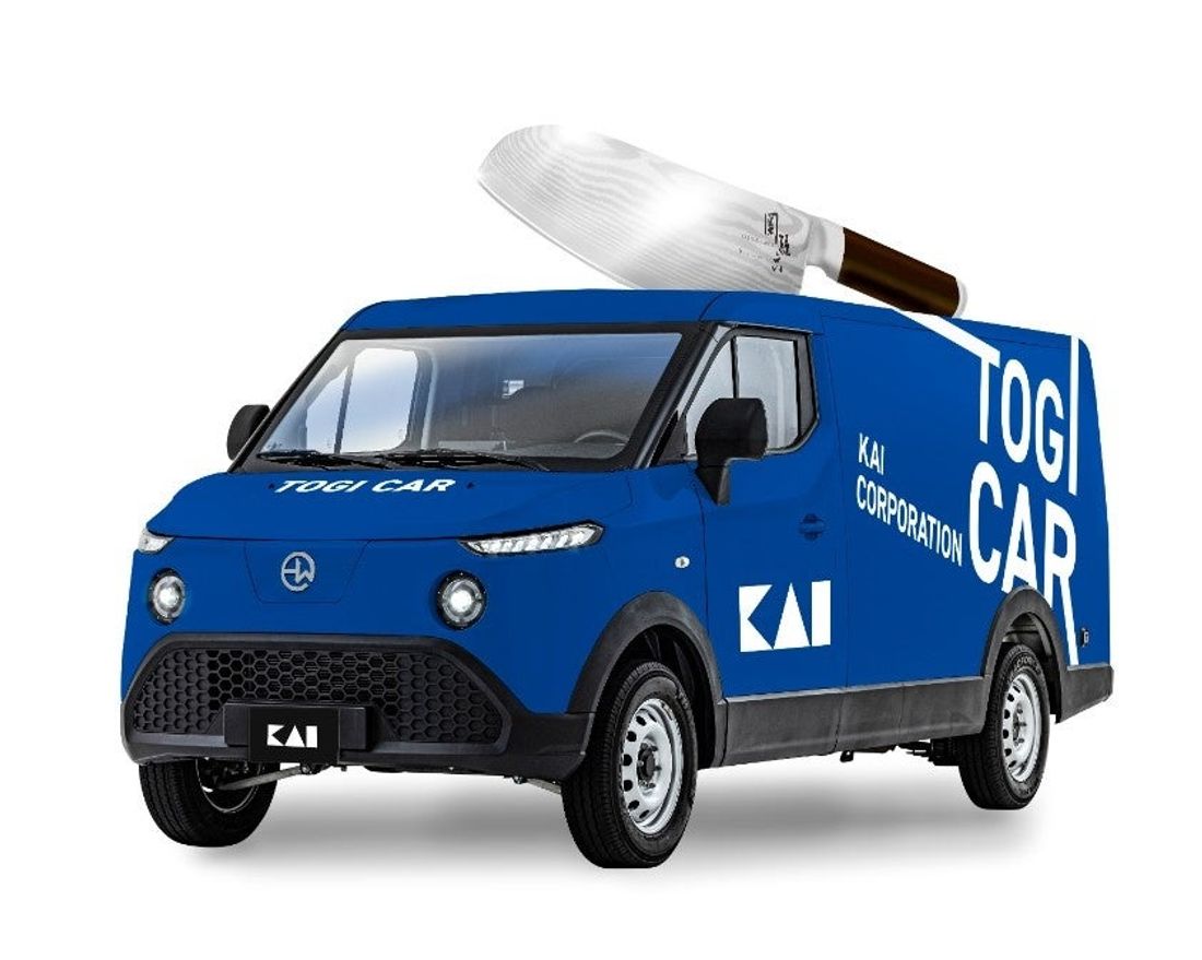 【国内初商用EVメーカー HW ELECTRO】貝印のサステナブルアクションを啓発するTOGI CAR™ PROJEC…