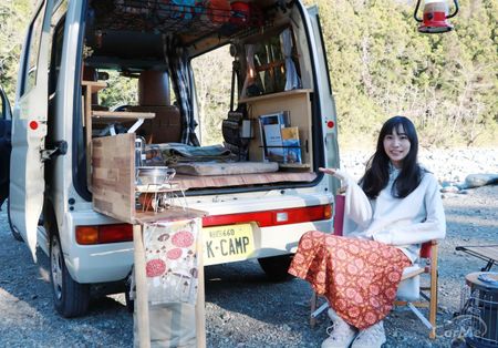車中泊 キャンプ おすすめアイテム 森風美