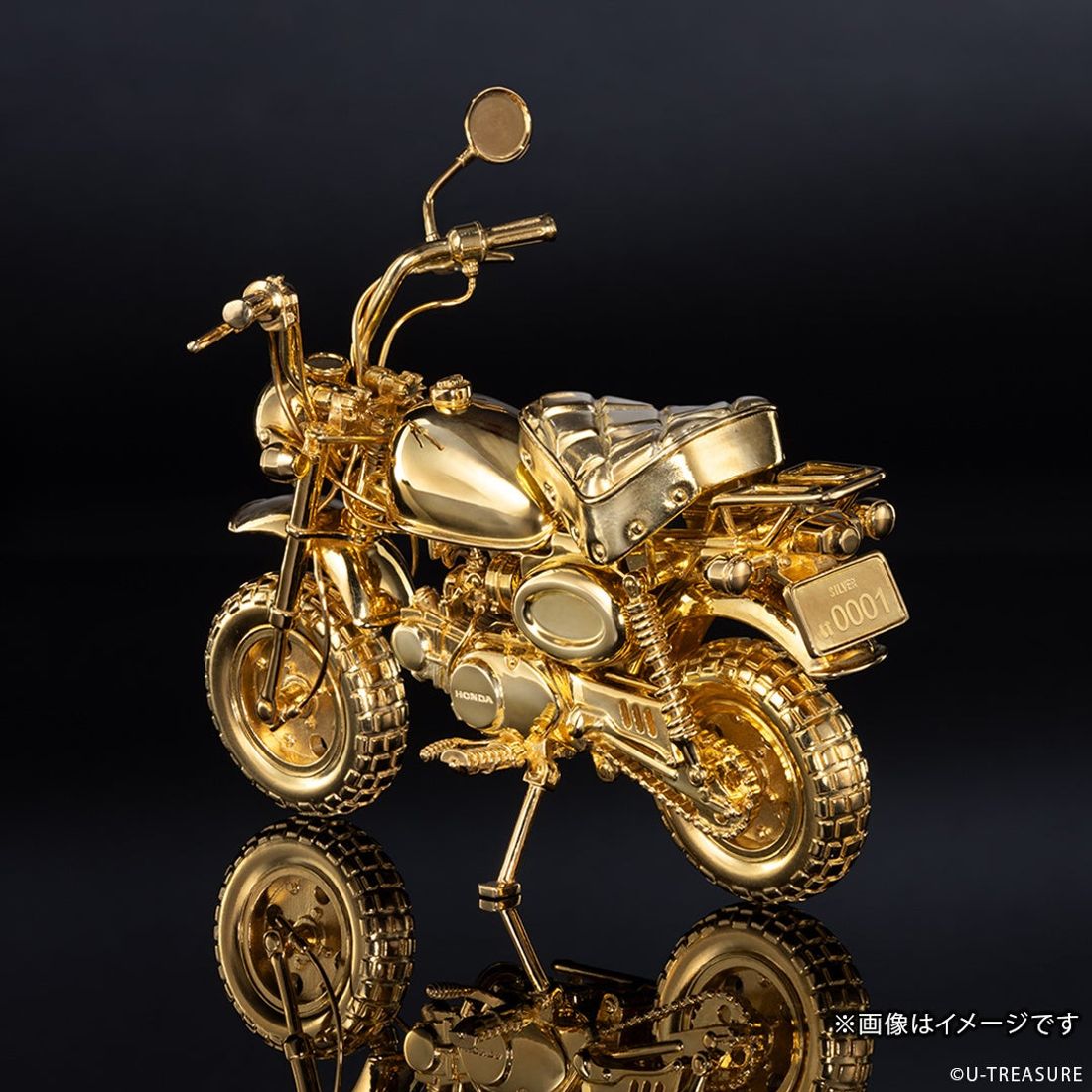 【Honda】Monkey(モンキー)ゴールドリミテッド 1984model 1/12フィギュアが発売。ナンバープレー…