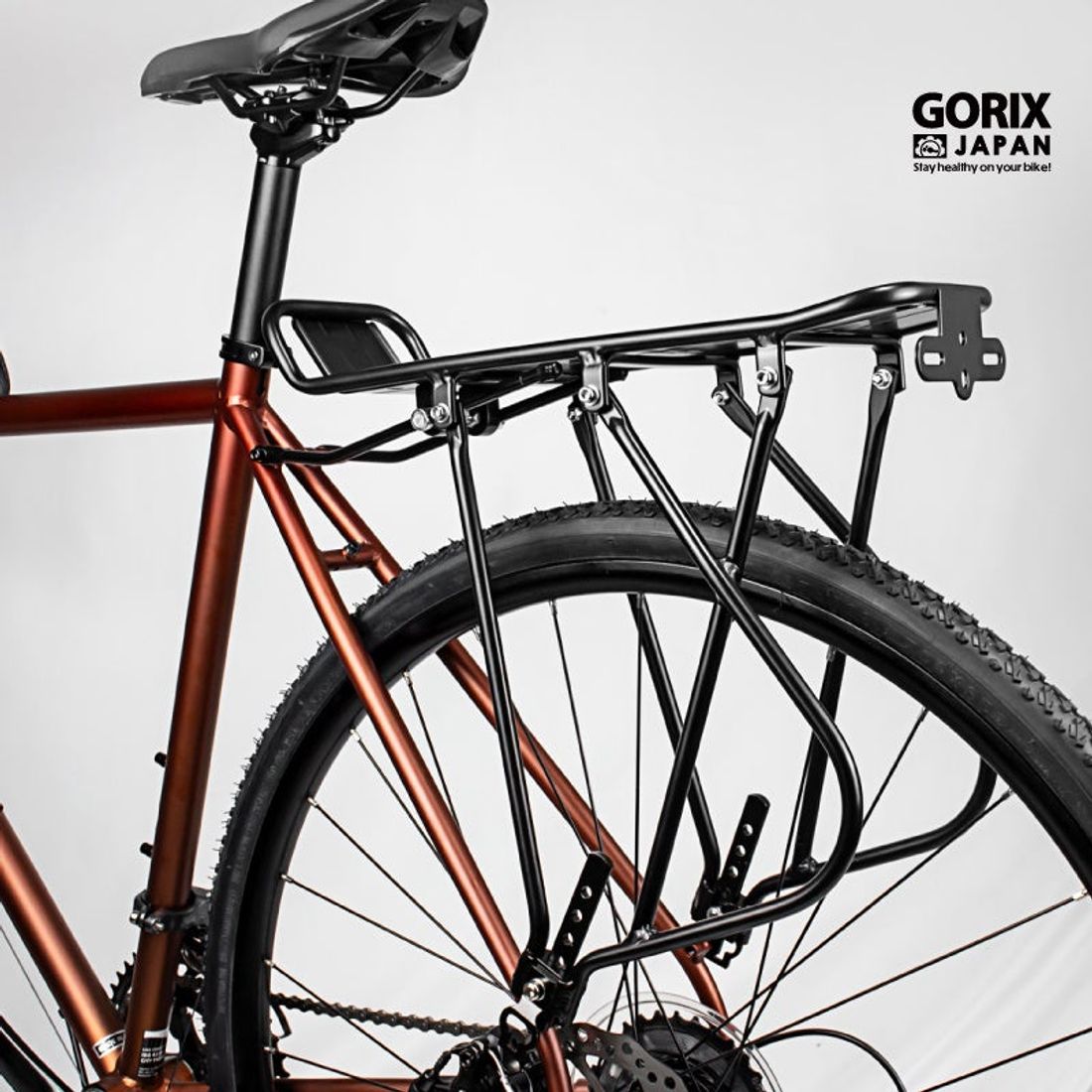 自転車パーツブランド「GORIX」が新商品の、自転車リアキャリア(GRR922)のXプレゼントキャンペーンを開催!!【…