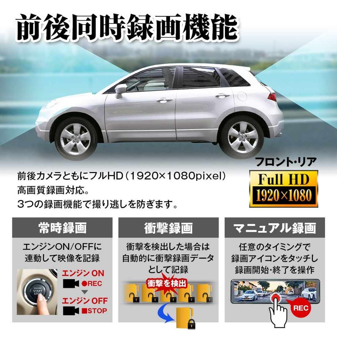 予約販売中のMAXWINデジタルインナーミラー MDR-G014が入荷!実販売開始しました!