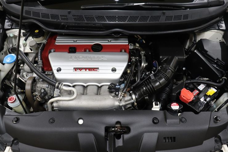 H.20(2008)年 ホンダ シビックタイプR 2.0 赤黒インテリア 純正18インチ ホワイト 走行97,800km