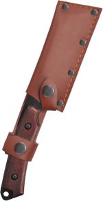 高儀(Takagi) KANUCHI OUTDOOR フルタングナタ 牛革ケース付き ベルトループ　８
