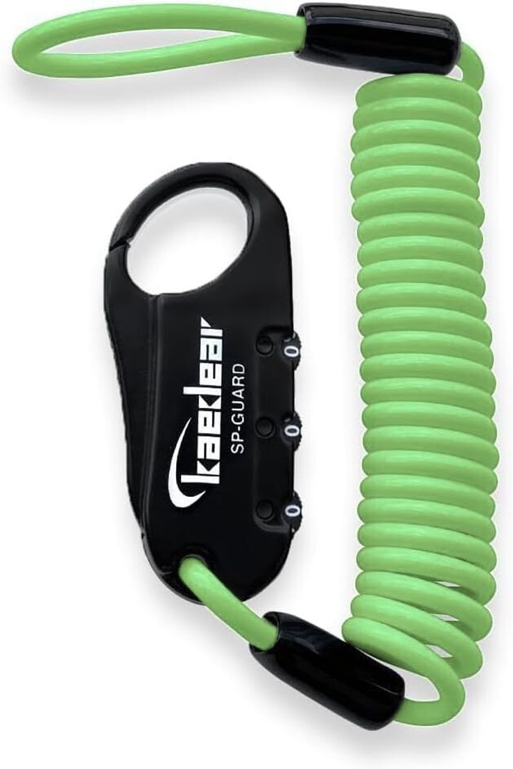 Kaedear(カエディア) バイク ヘルメット ロック ワイヤーロック ヘルメットロック 鍵 KDR-LK31　１