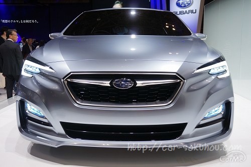 インプレッサに大注目 東京モーターショー15スバルのブースの感想