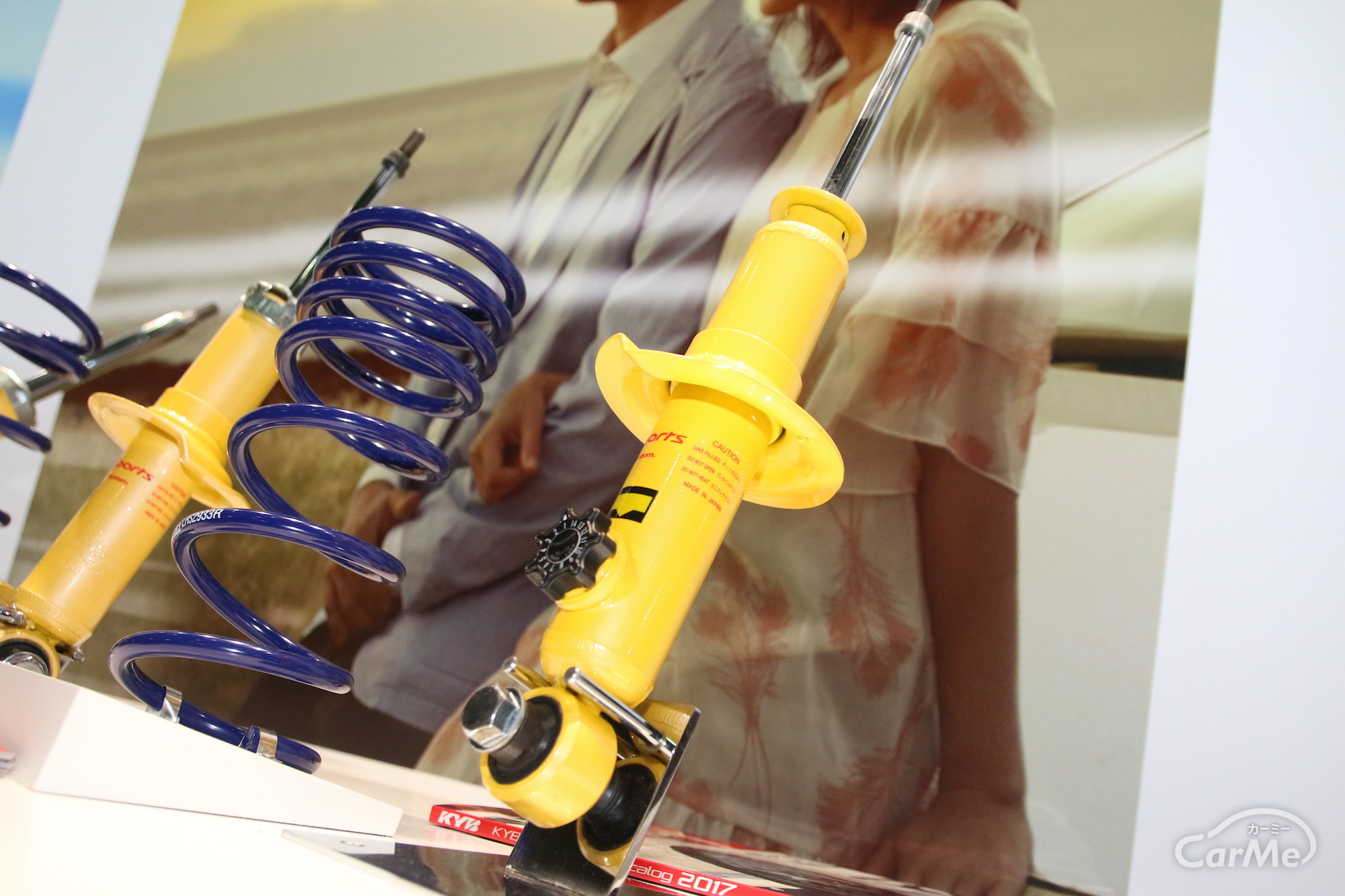 東京オートサロン 17 Kybからショックアブソーバーの改良品をクローズアップ