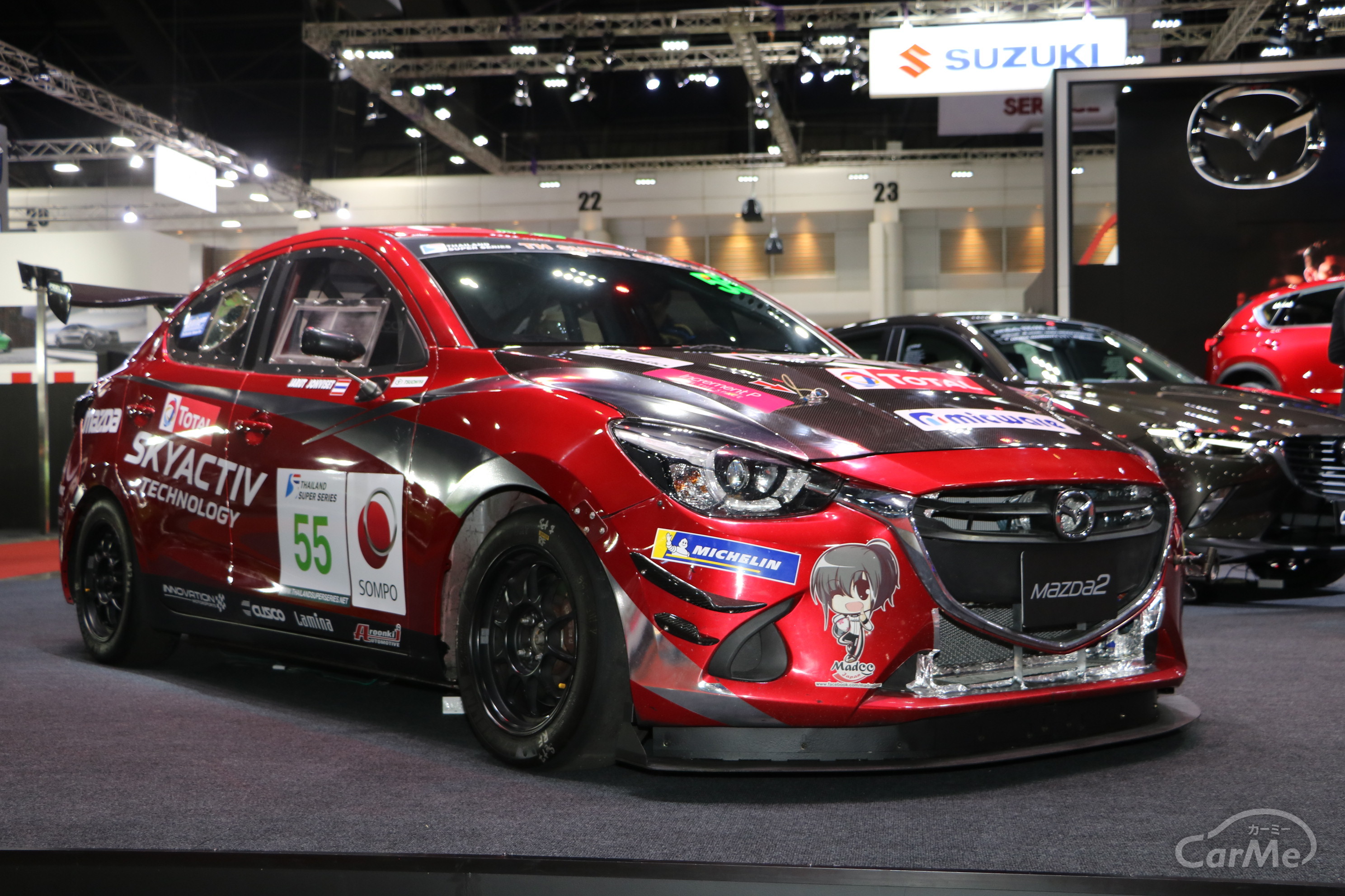 フィットがjazz デミオはセダンもある タイは国産コンパクトが大人気 バンコクオートサロン18